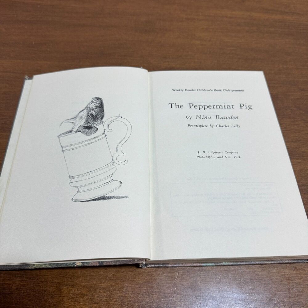 The Peppermint Pig by Nina Bawden 1975 2nd Printing Young Adult Novel - Picture 4 of 10